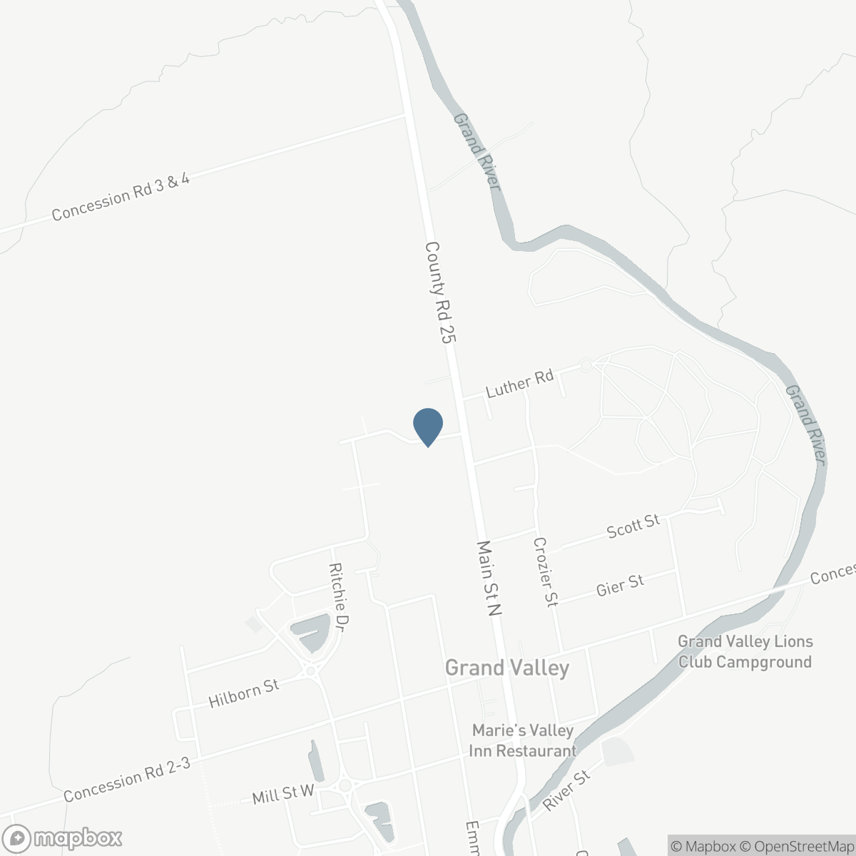25 RAINEY Drive, Grand Valley, Ontario L9W 0L7